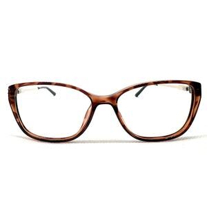 ELLE EL13524 TT TORTOISE BROWN AUTHENTIC EYEGLASSES FRAMES 53-15-135